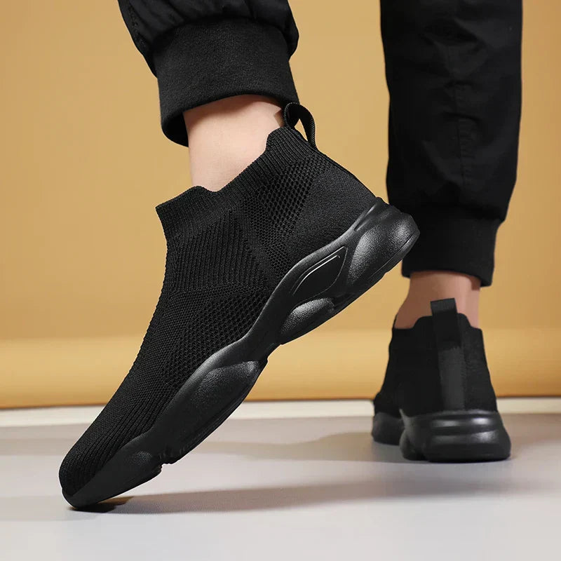 Sneakersy Skarpetkowe Na Grubej Podeszwie Męskie