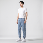 Jeansy Jogger ze Ściągaczami Męskie