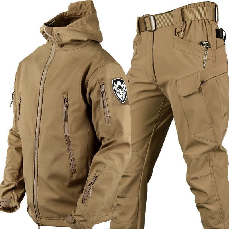 Zestaw Outdoorowy z Kurtką i Spodniami Męski
