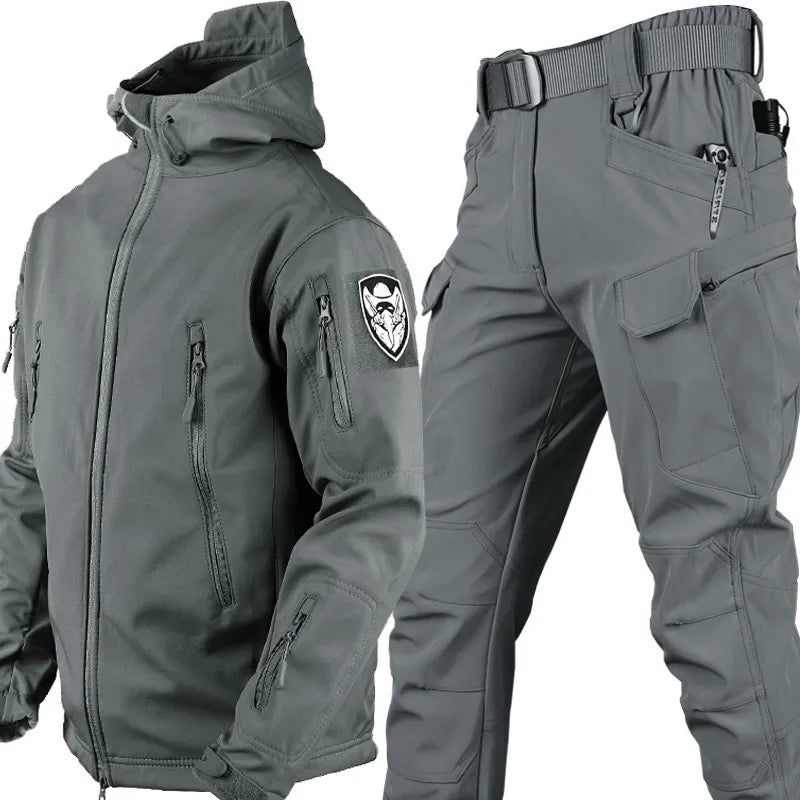 Zestaw Outdoorowy z Kurtką i Spodniami Męski
