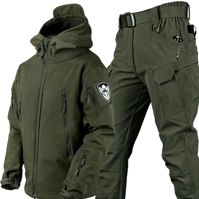 Zestaw Outdoorowy z Kurtką i Spodniami Męski