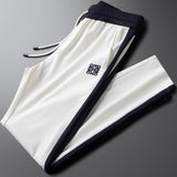 Pantaloni de trening bărbătești cu manșete elastice