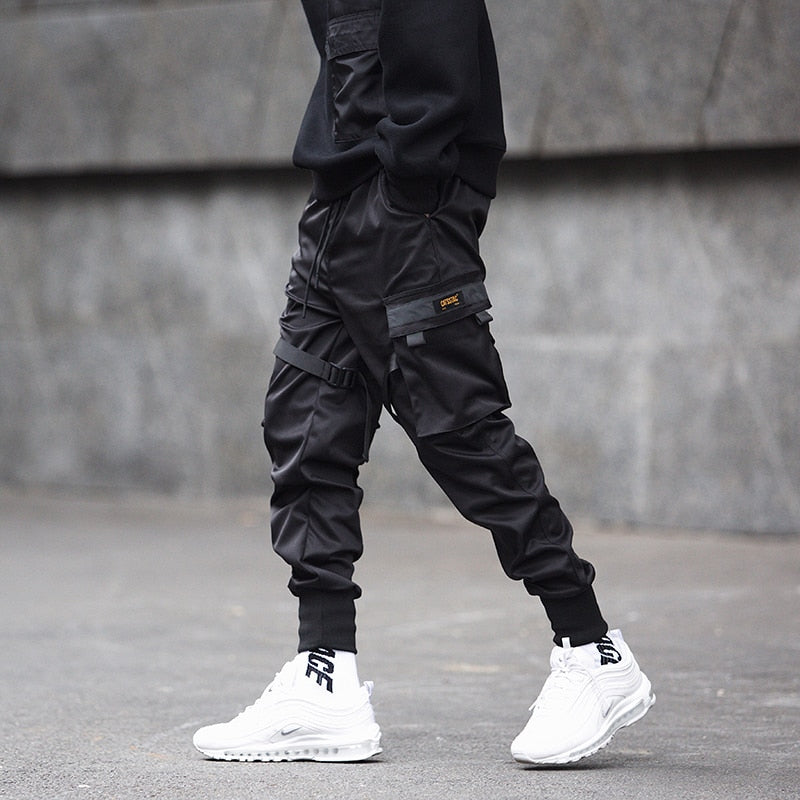 Joggery Cargo z Kieszeniami Męskie