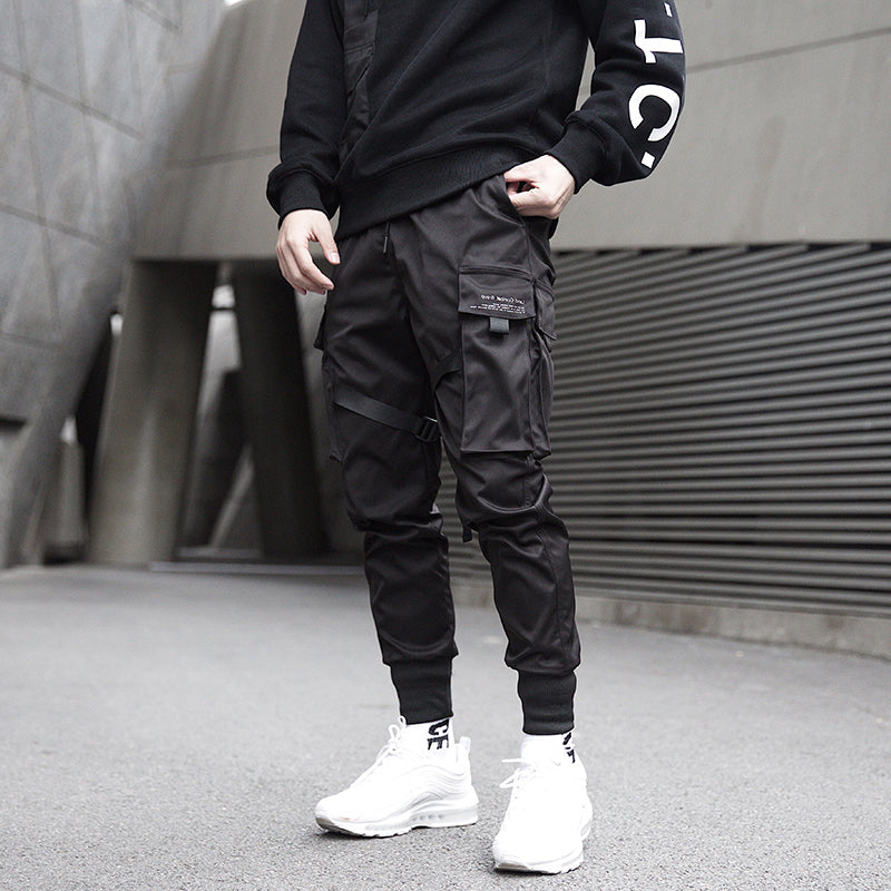 Joggery Cargo z Kieszeniami Męskie