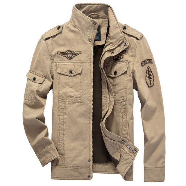 Pánská bunda Field Jacket s mnoha kapsami