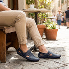 Herresko Slip-on med hulmønster