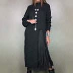 Women's Two-Piece Set with Sweater Dress