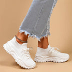 Sneakersy Na Masywnej Podeszwie Damskie