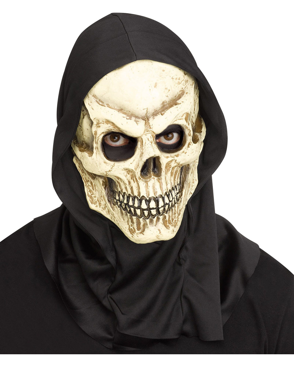 Maska Halloween Czaszka Z Kapturem